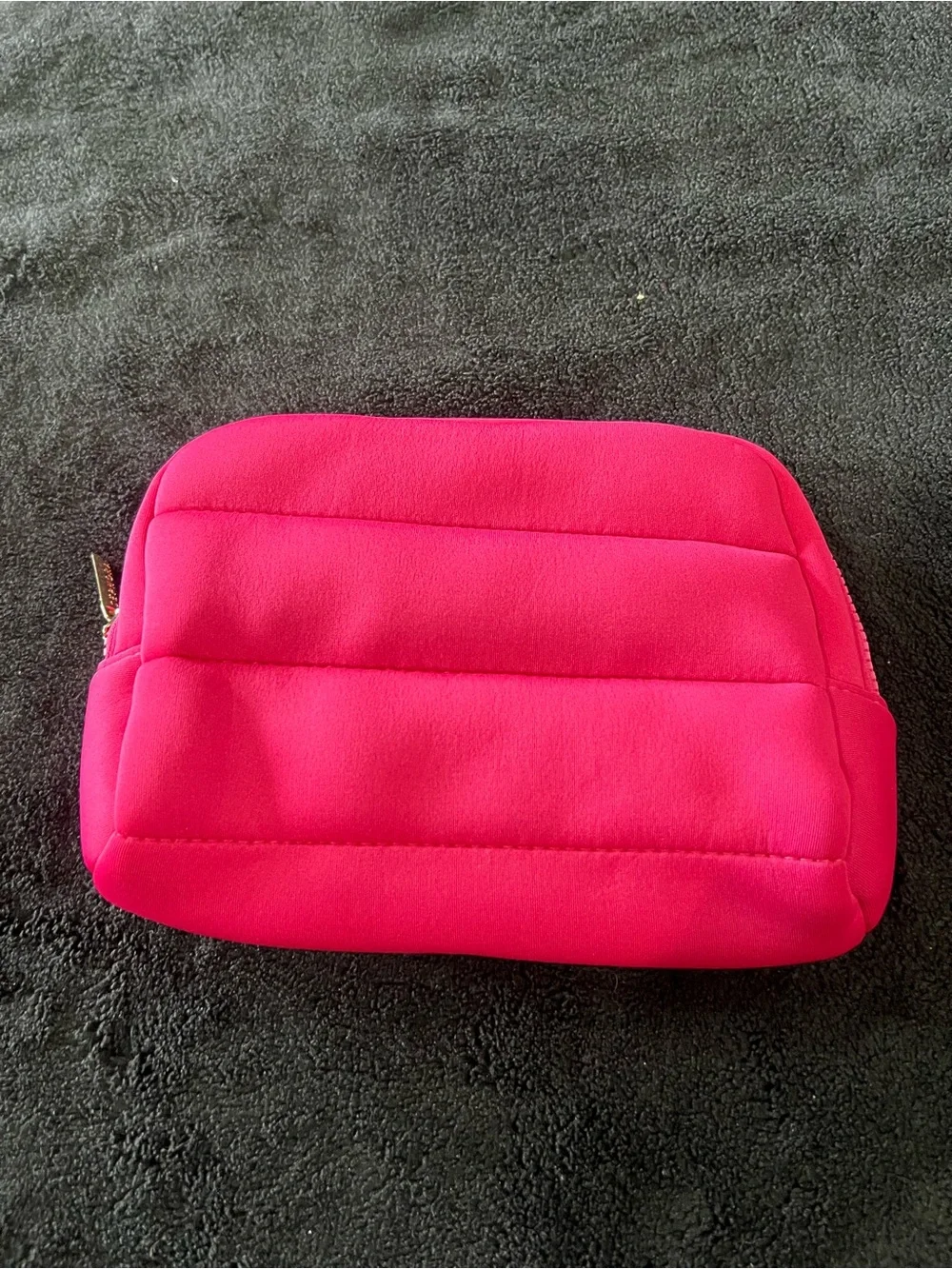 Sephora Hot Pink Quilted Cosmetic Pouch